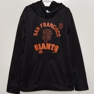 Majestic San Francisco Giants Hoodie Kids Size M (10 - 12)